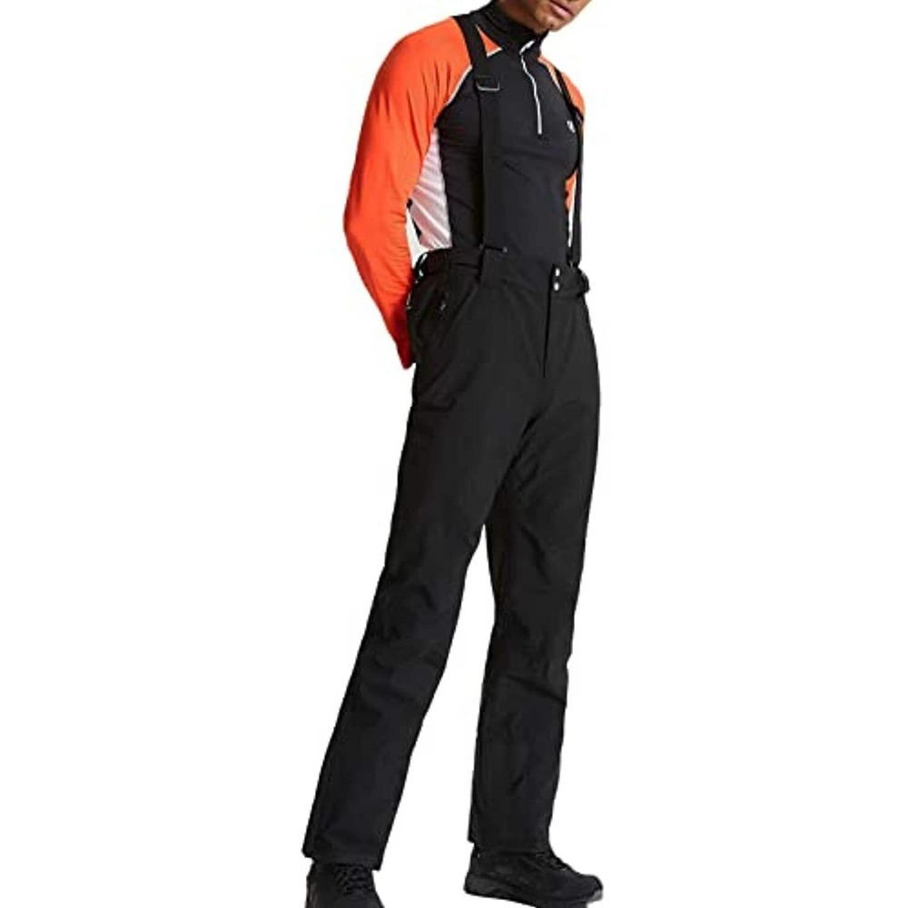 NWT!! Dare2B Achieve II Men's Waterproof Ski Overall Pants Black $200